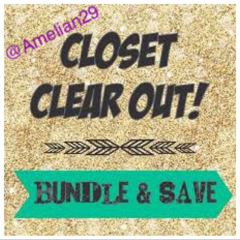 CLOSET CLEAR OUT — BUNDLE & SAVE 💸💸